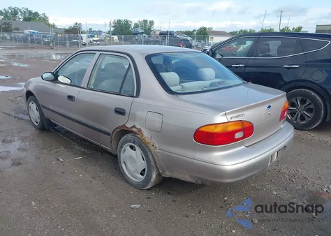 2001 Chevrolet Prizm z USA, uszkodzony, nr VIN 1Y1SK52821Z413842